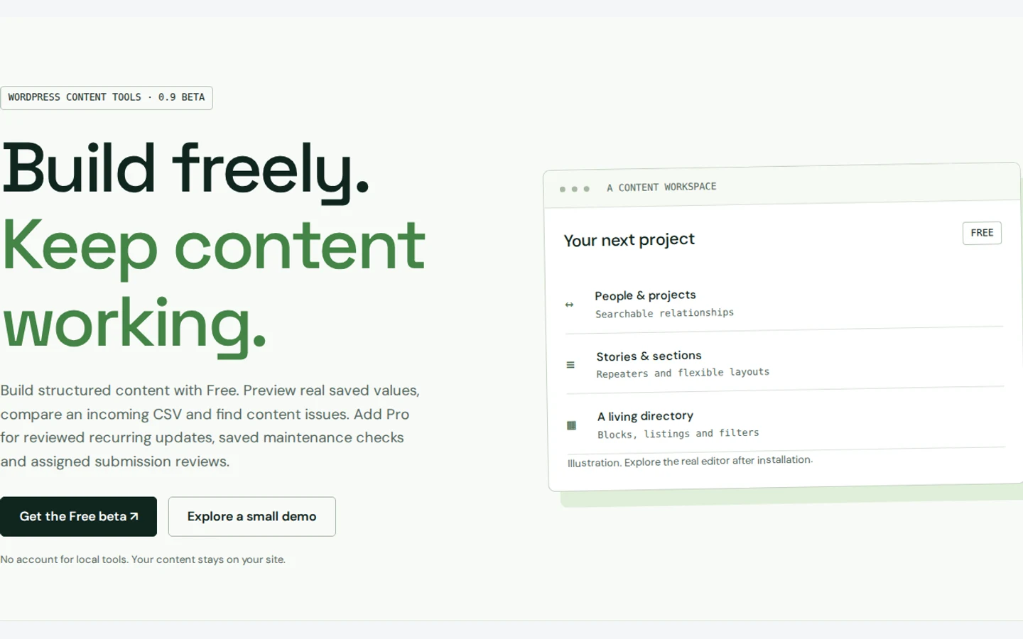 CustomFields public website headline and product preview, captured 28 September 2026.